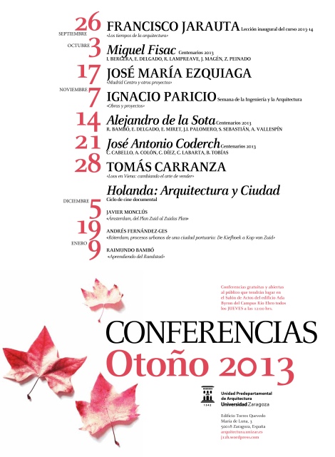 Conferencias Otoño 2013c