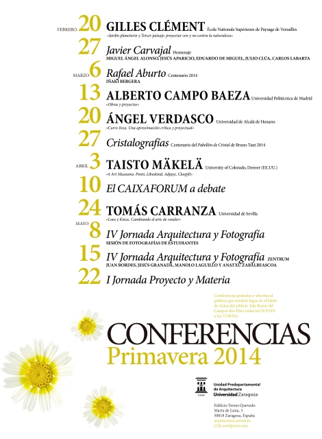 Ciclo de Conferencias Primavera 2014